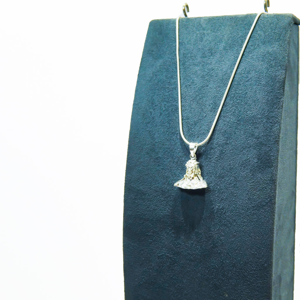 Adiyogi SIlver Pendant