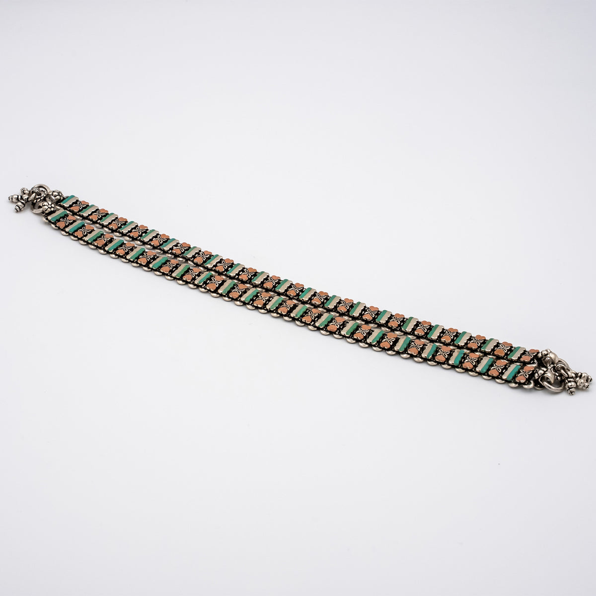 The Marwar-Mayoor Silver Payal
