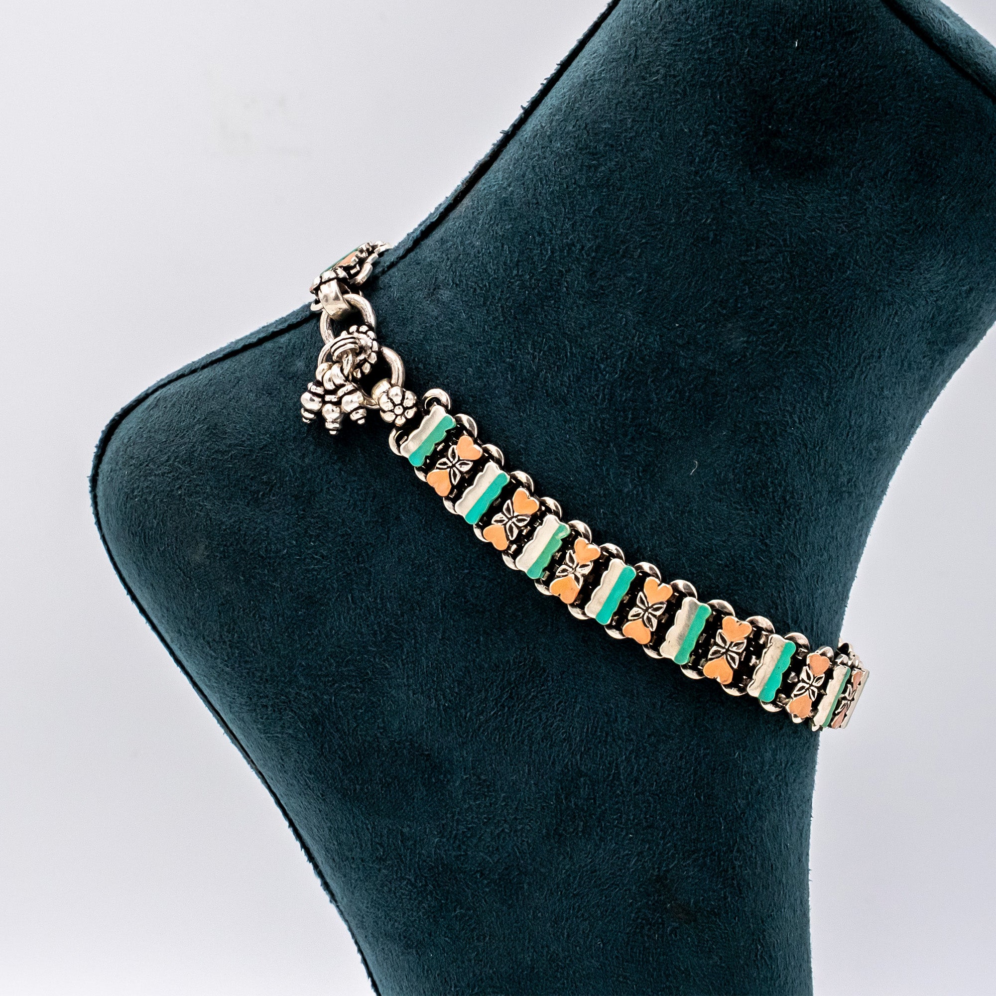 The Marwar-Mayoor Silver Payal