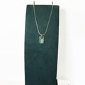Turquoise Wing Silver Pendant